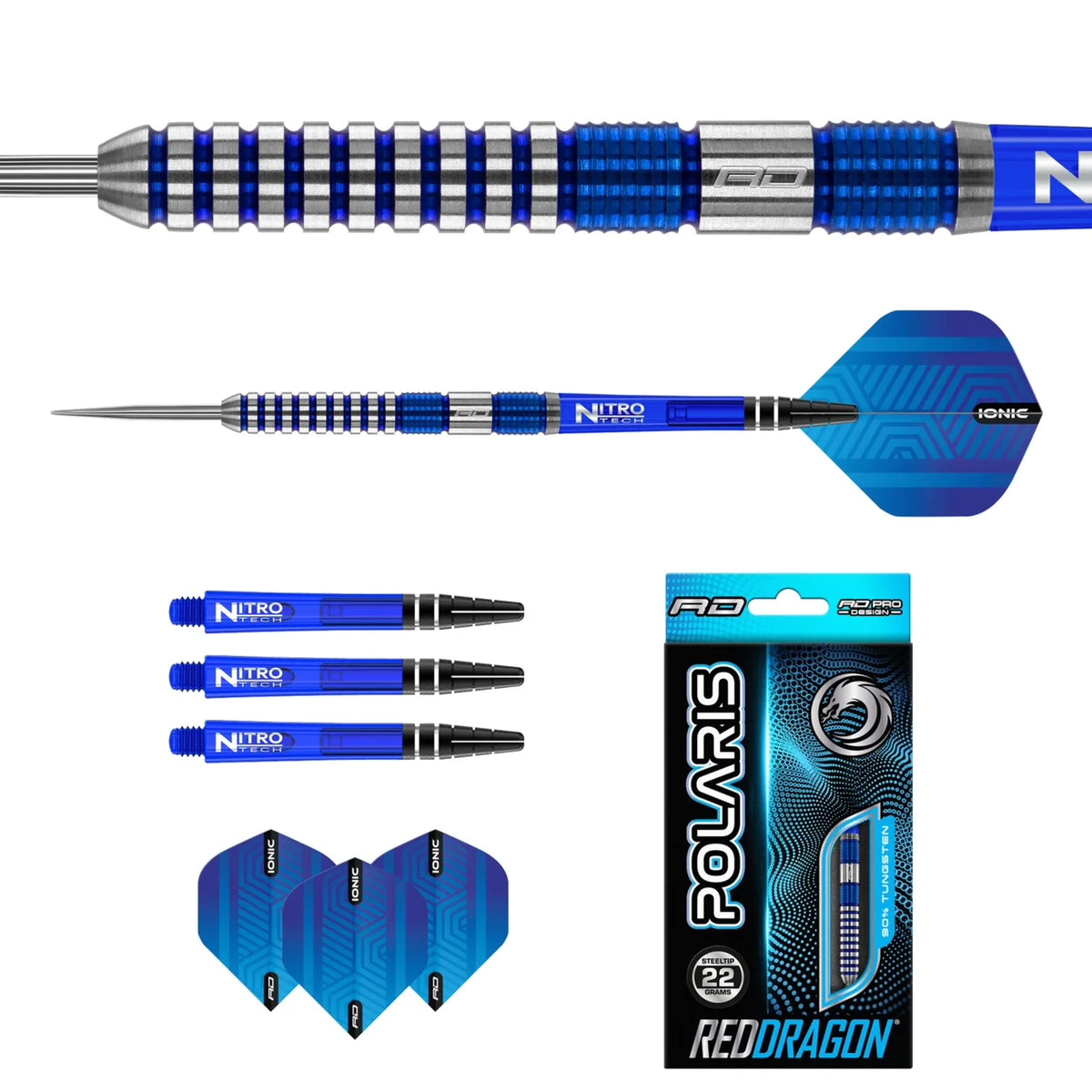 Red Dragon Polaris V2 Steeldarts 22-24g