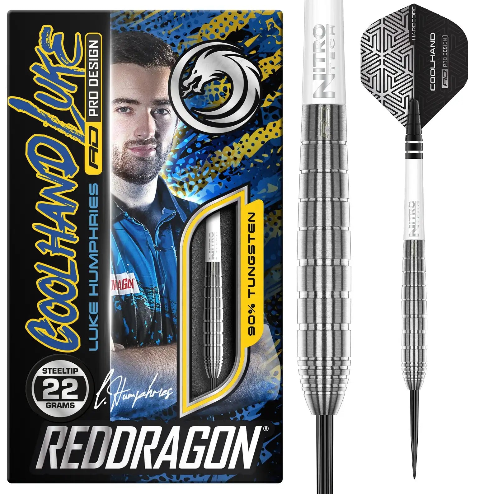 Red Dragon Luke Humphries TX1 Match Steel Dart 24g/90%