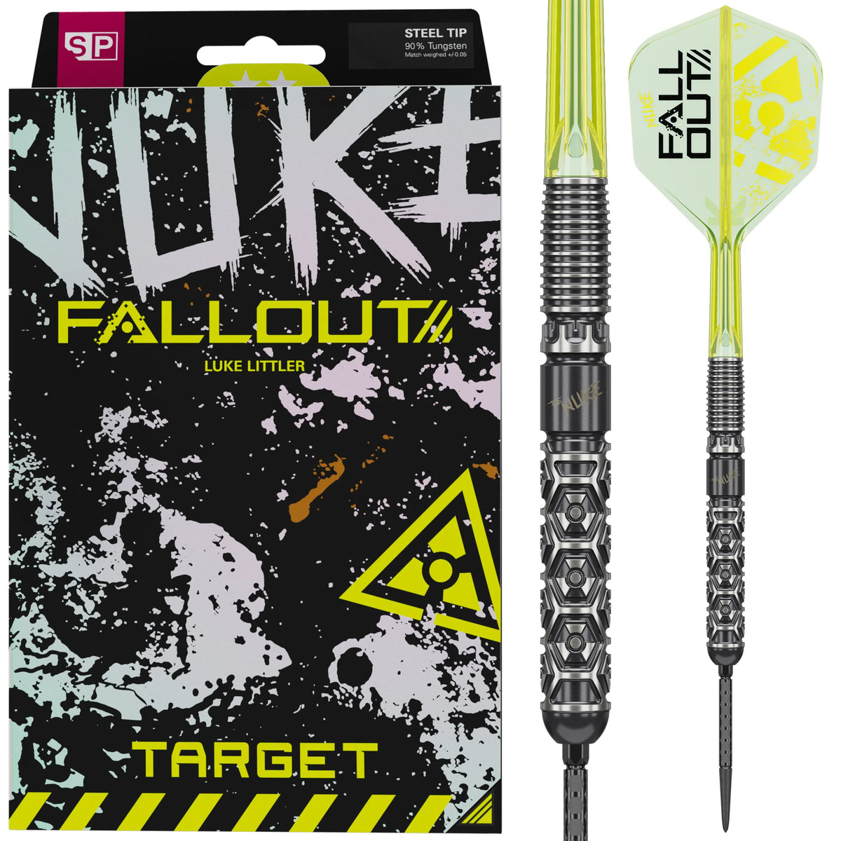 Target Luke Littler Nuke Fallout SP Steeldarts 22-24g