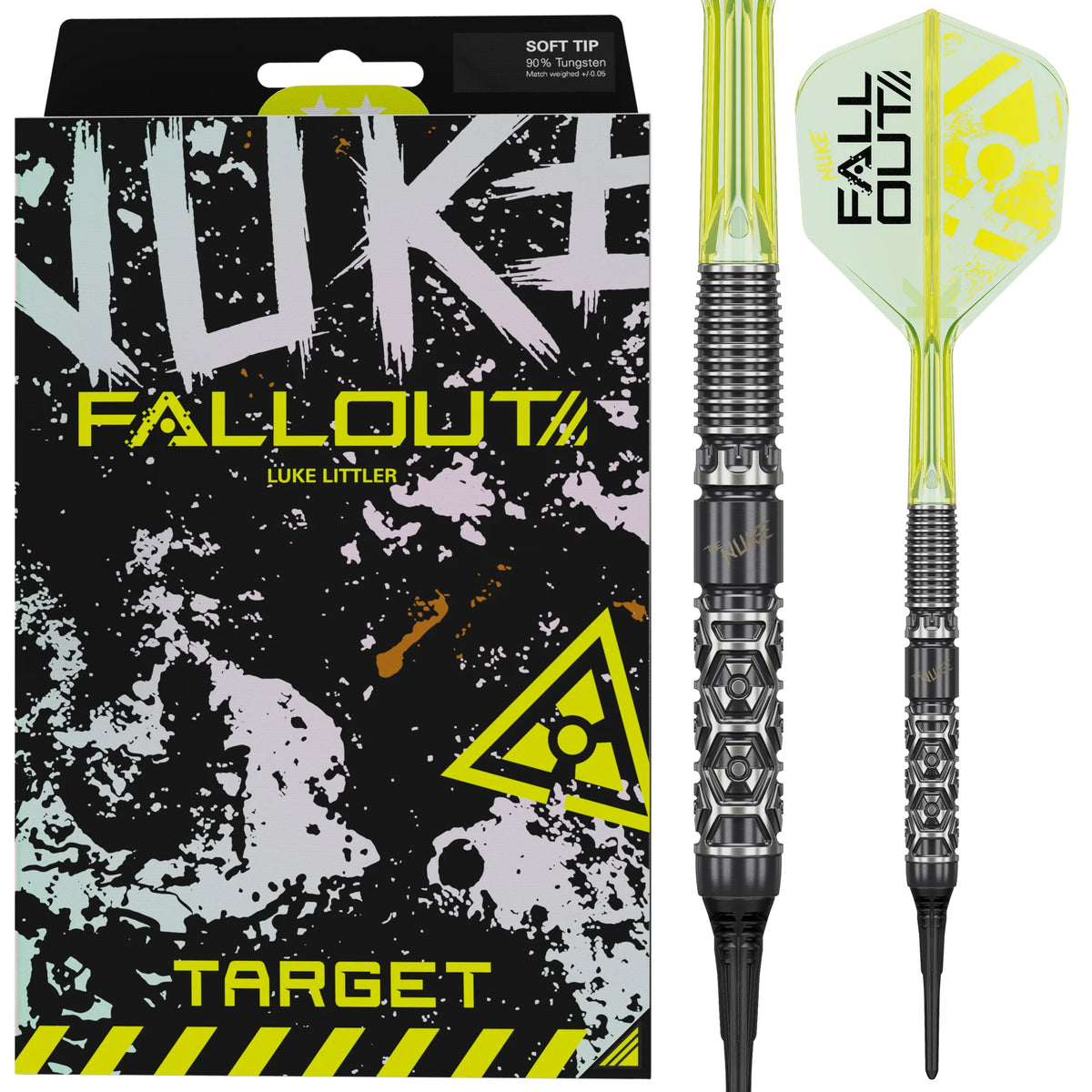 Target Luke Littler Nuke Fallout Softdarts 19g