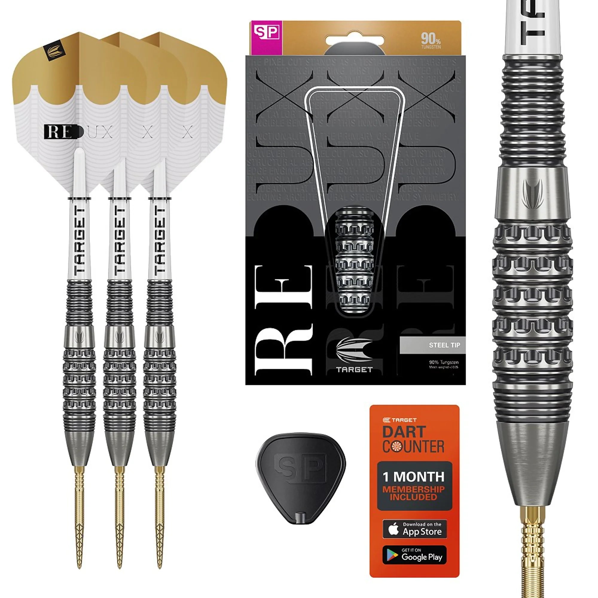 Target REDUX 02 Steel Darts 22g/90%