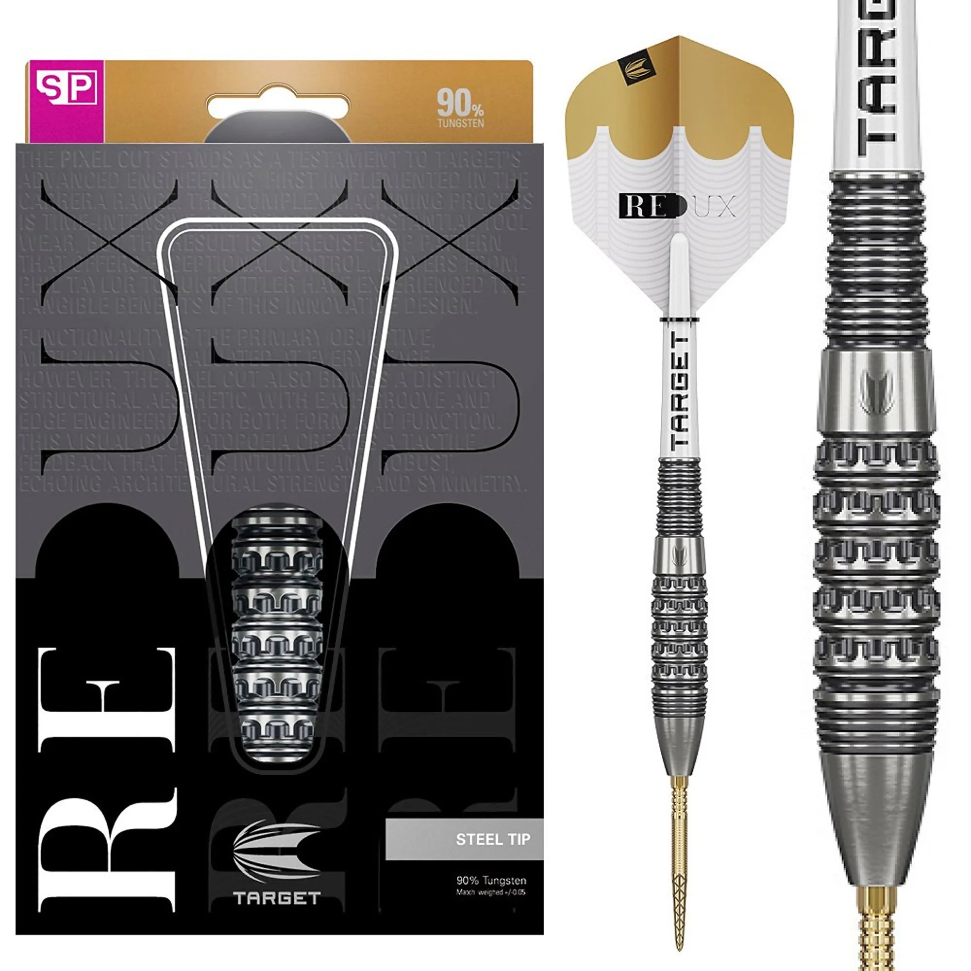 Target REDUX 02 Steel Darts 22g/90%