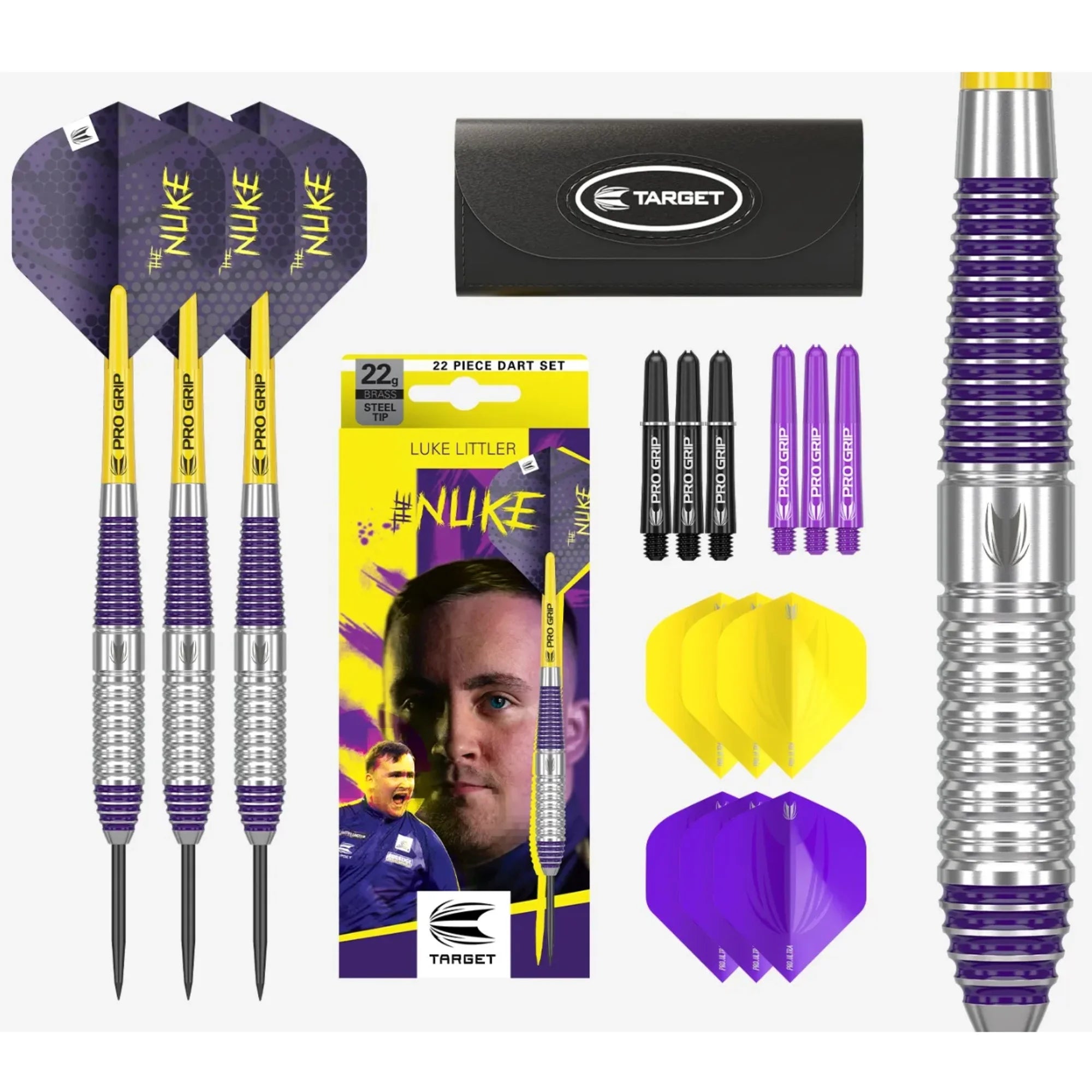 Target LUKE LITTLER Brass Steel Darts 22g