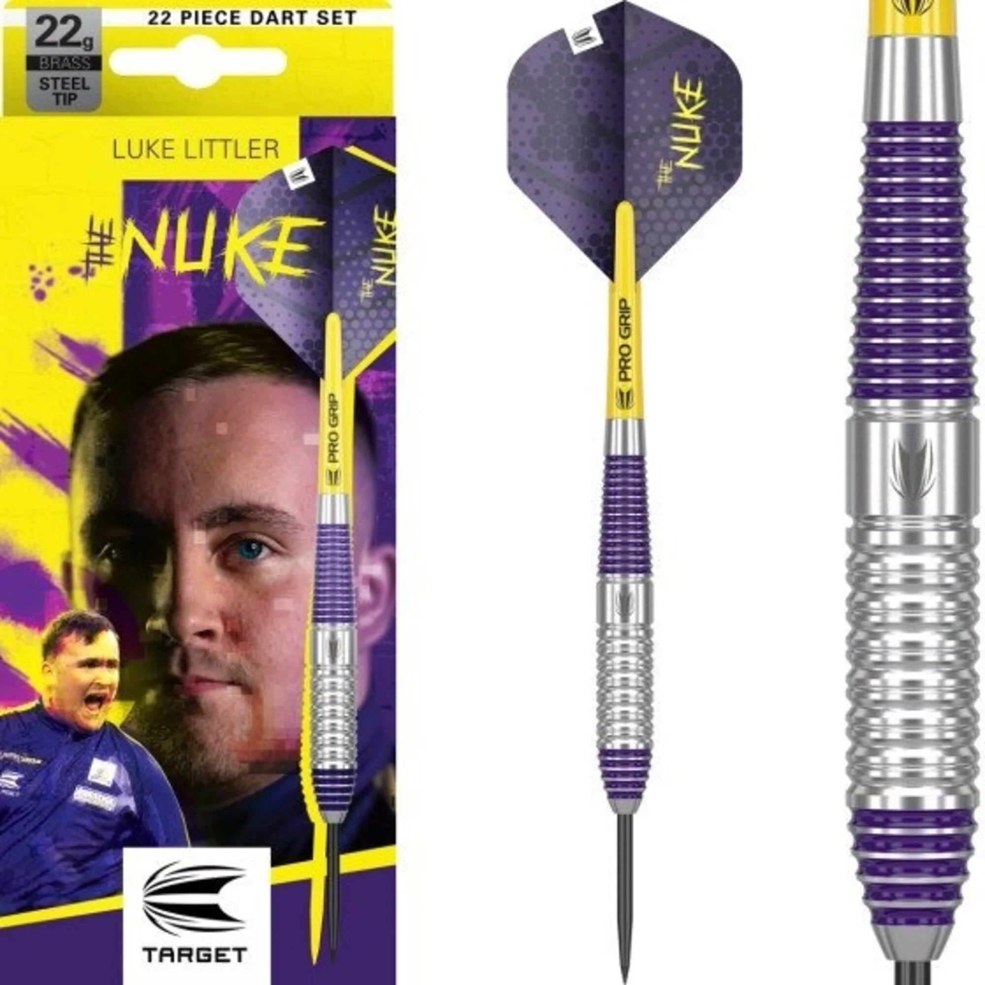 Target LUKE LITTLER Brass Steel Darts 22g