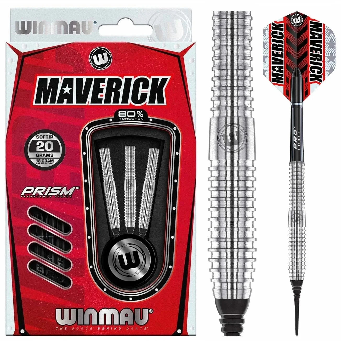 Winmau Maverick Soft Dart 20g/80%