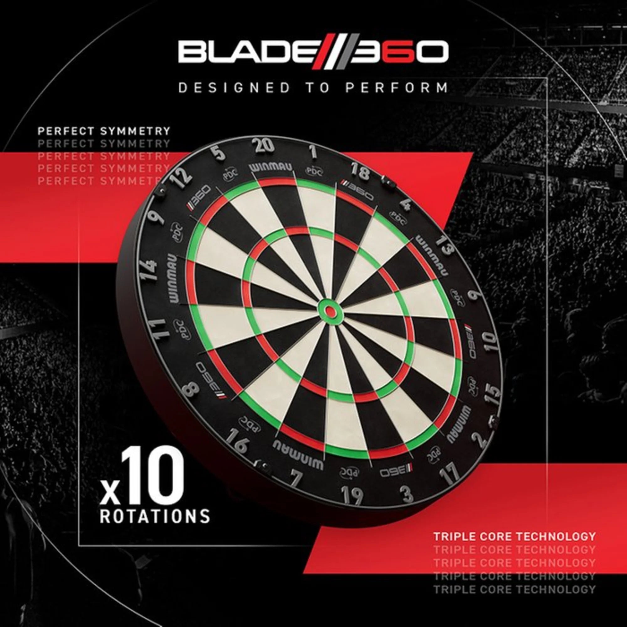Winmau Blade 360 Steel Dart Board