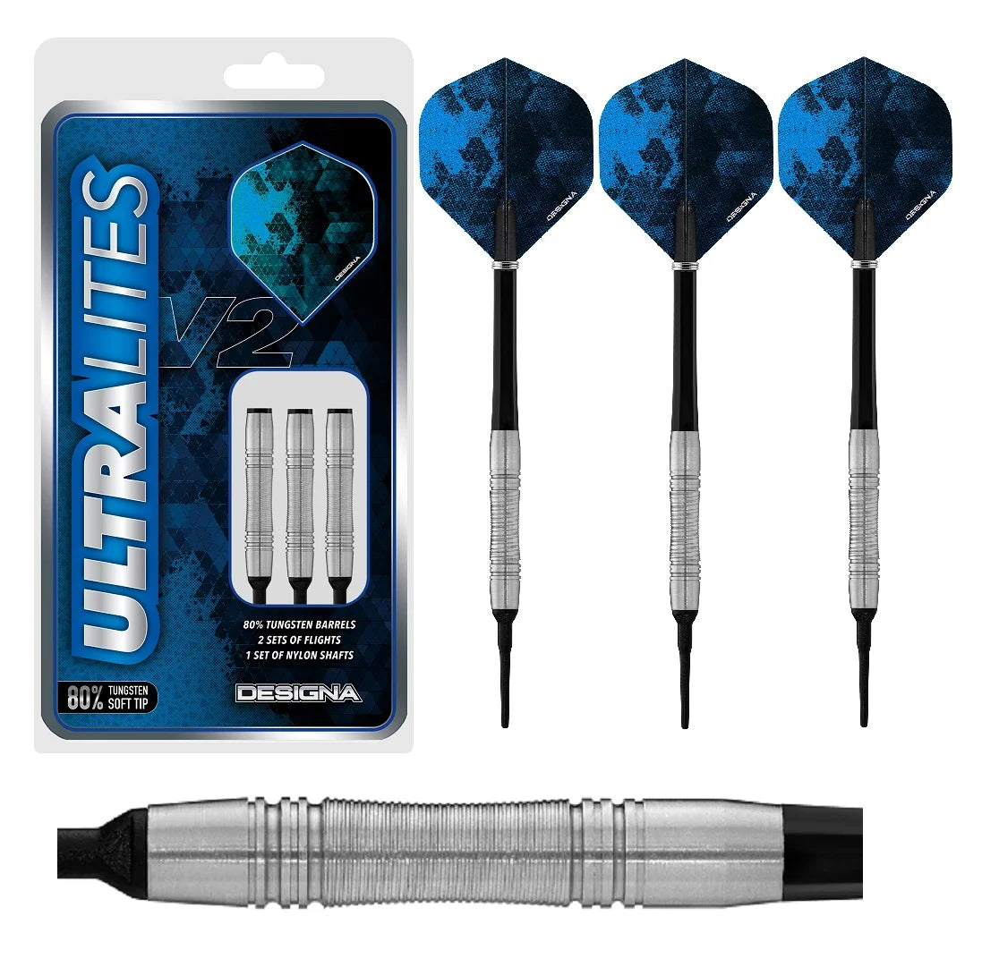 Designa Ultralites V2 Soft Darts M4 16g/80%
