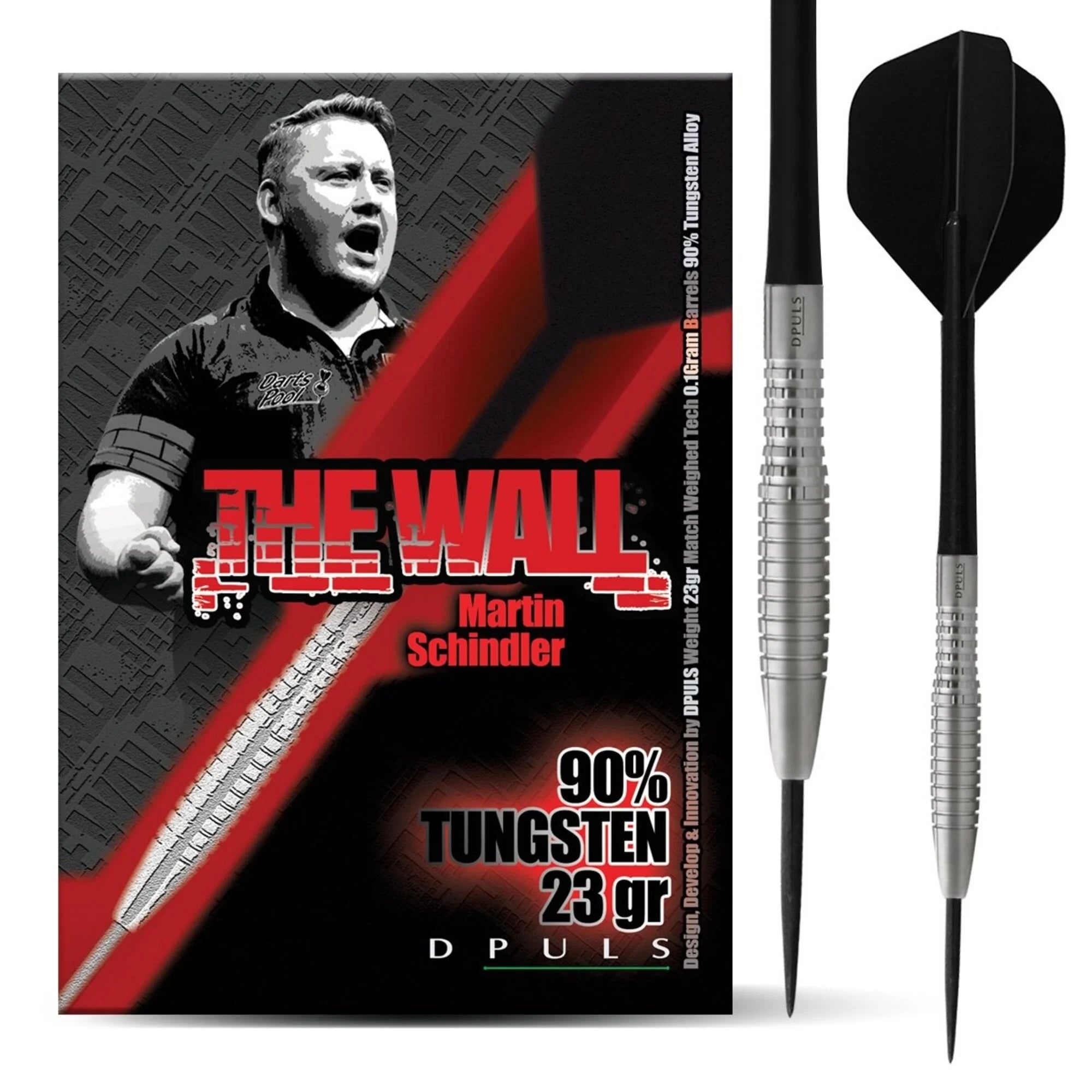 DPULS Martin "The Wall" Schindler Steel Darts 23g/90%