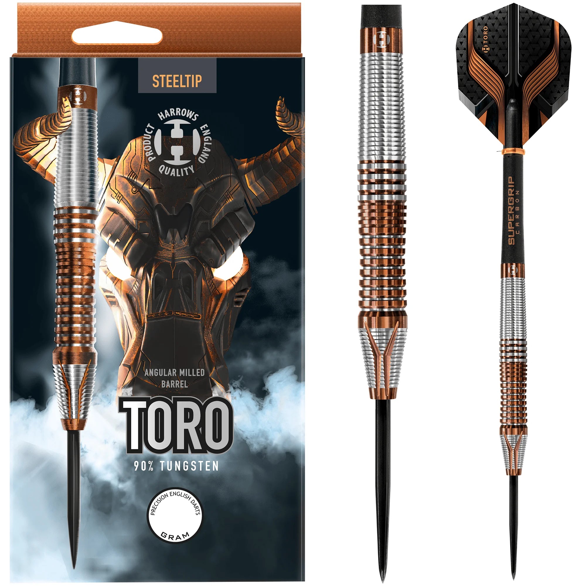 Harrows Toro Steel Dart 22g/90%
