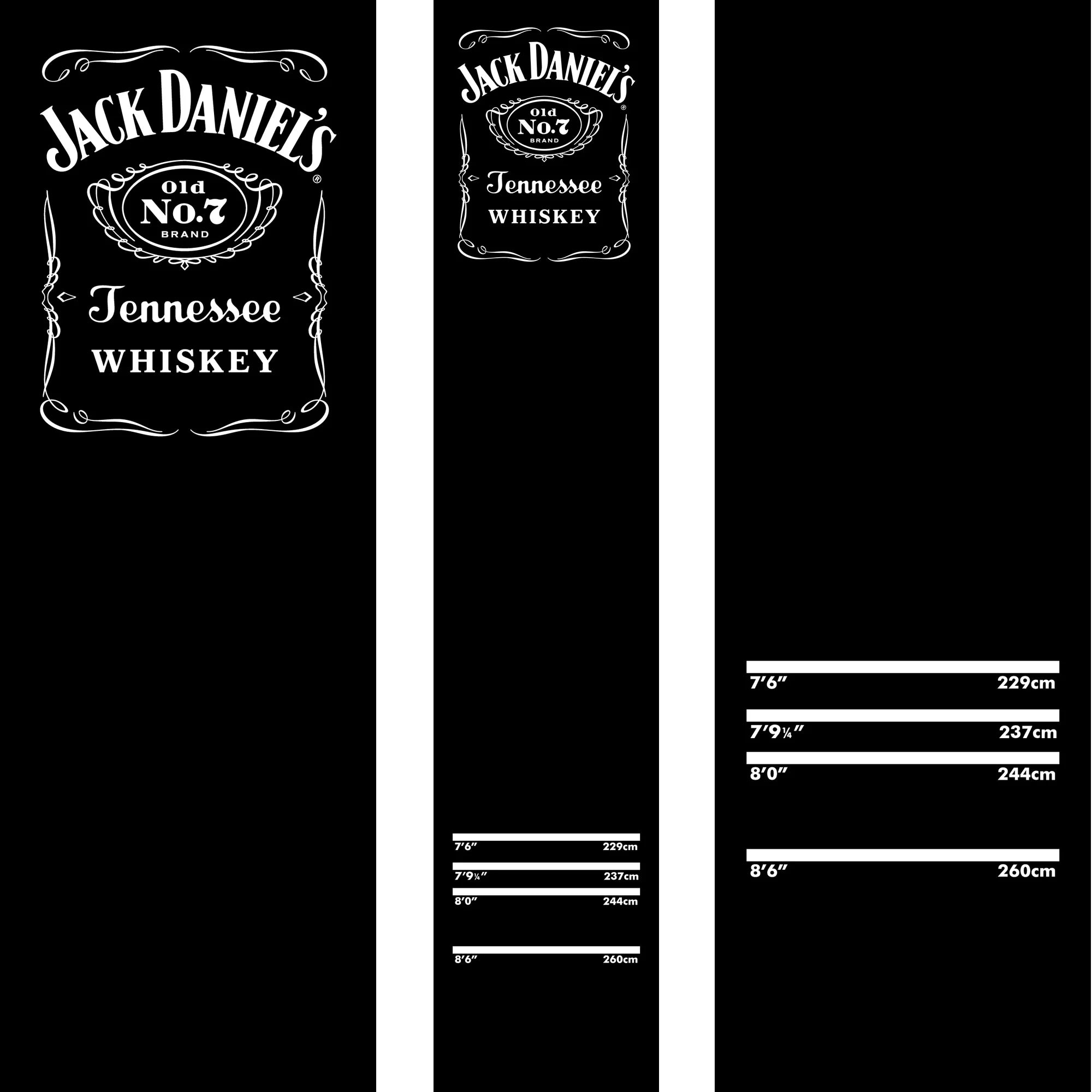 Jack Daniel's Deluxe Dart Teppich