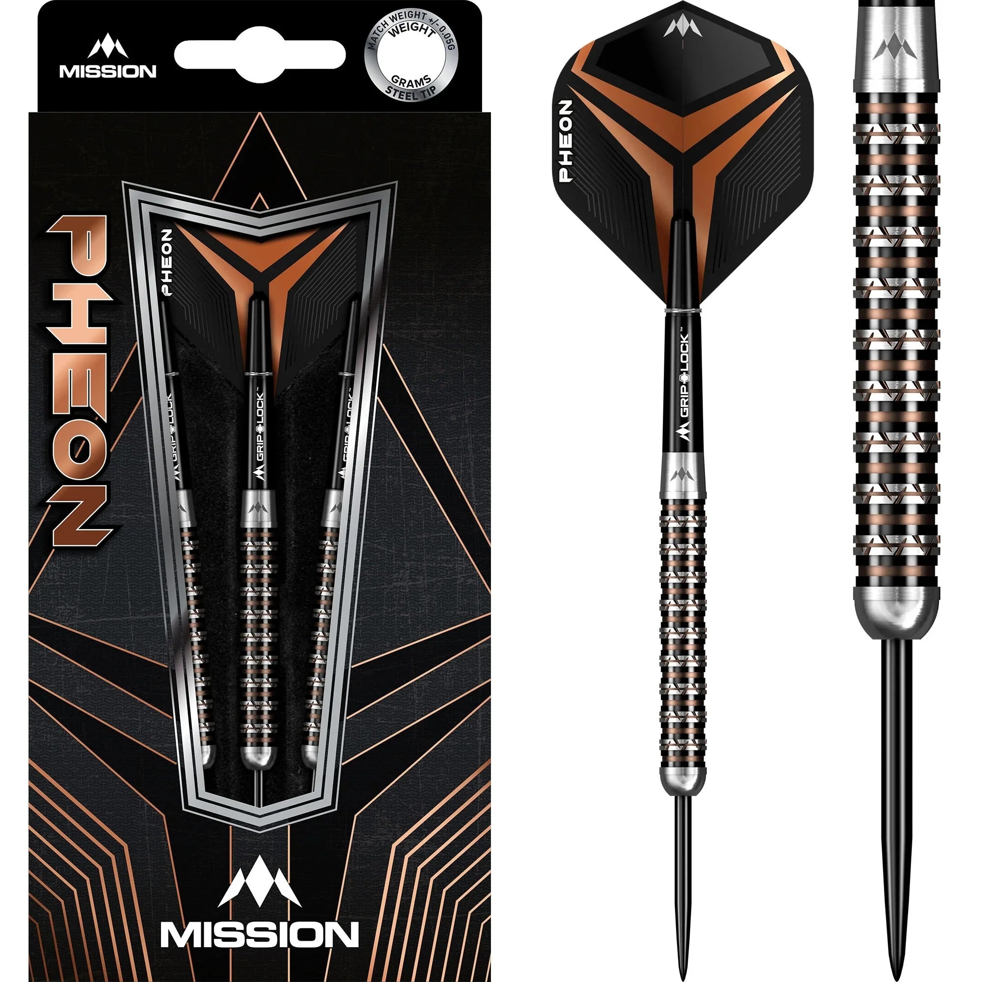 Mission Pheon Steel Dart 22g/90%