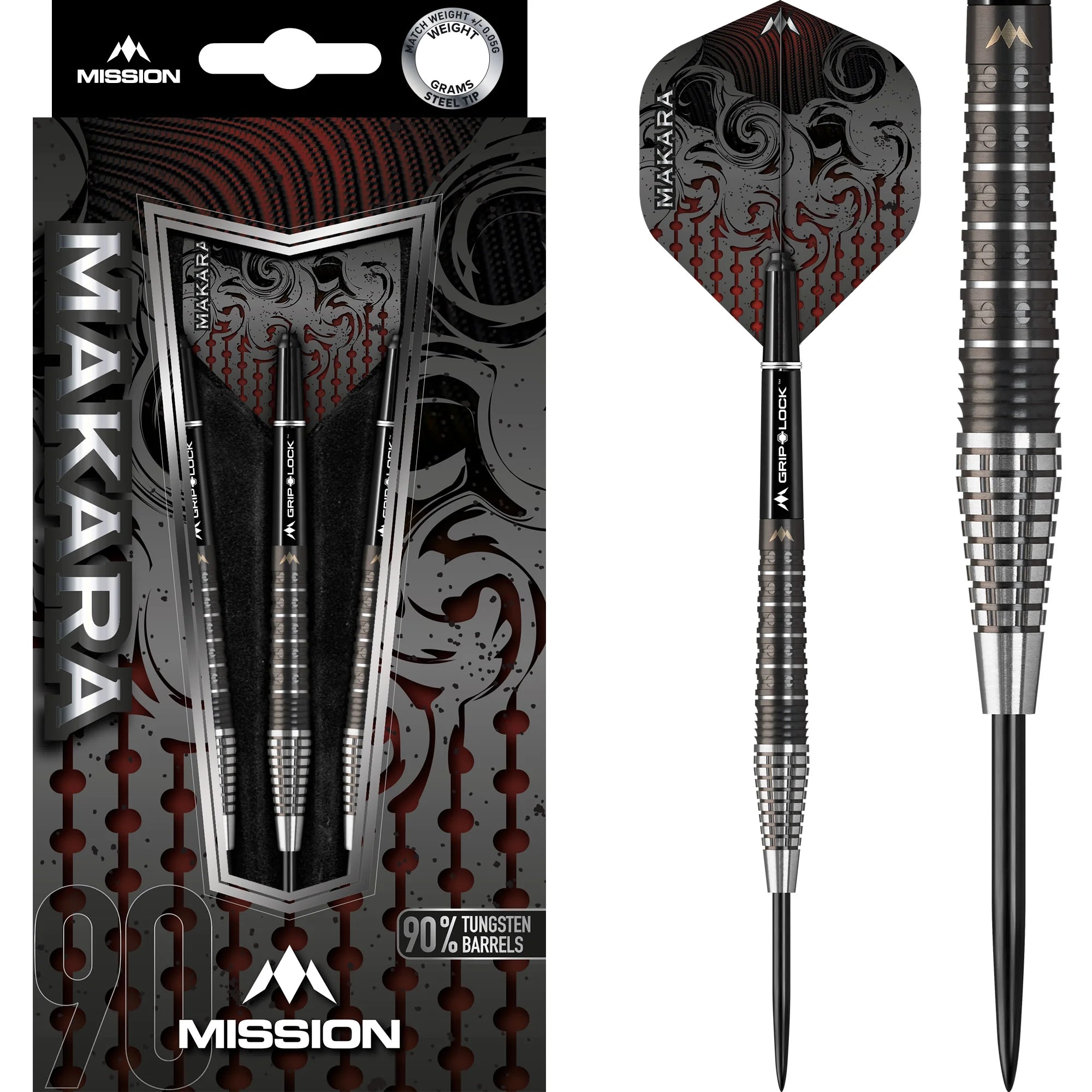 Mission Makara M2 Steel Darts 21g/90%