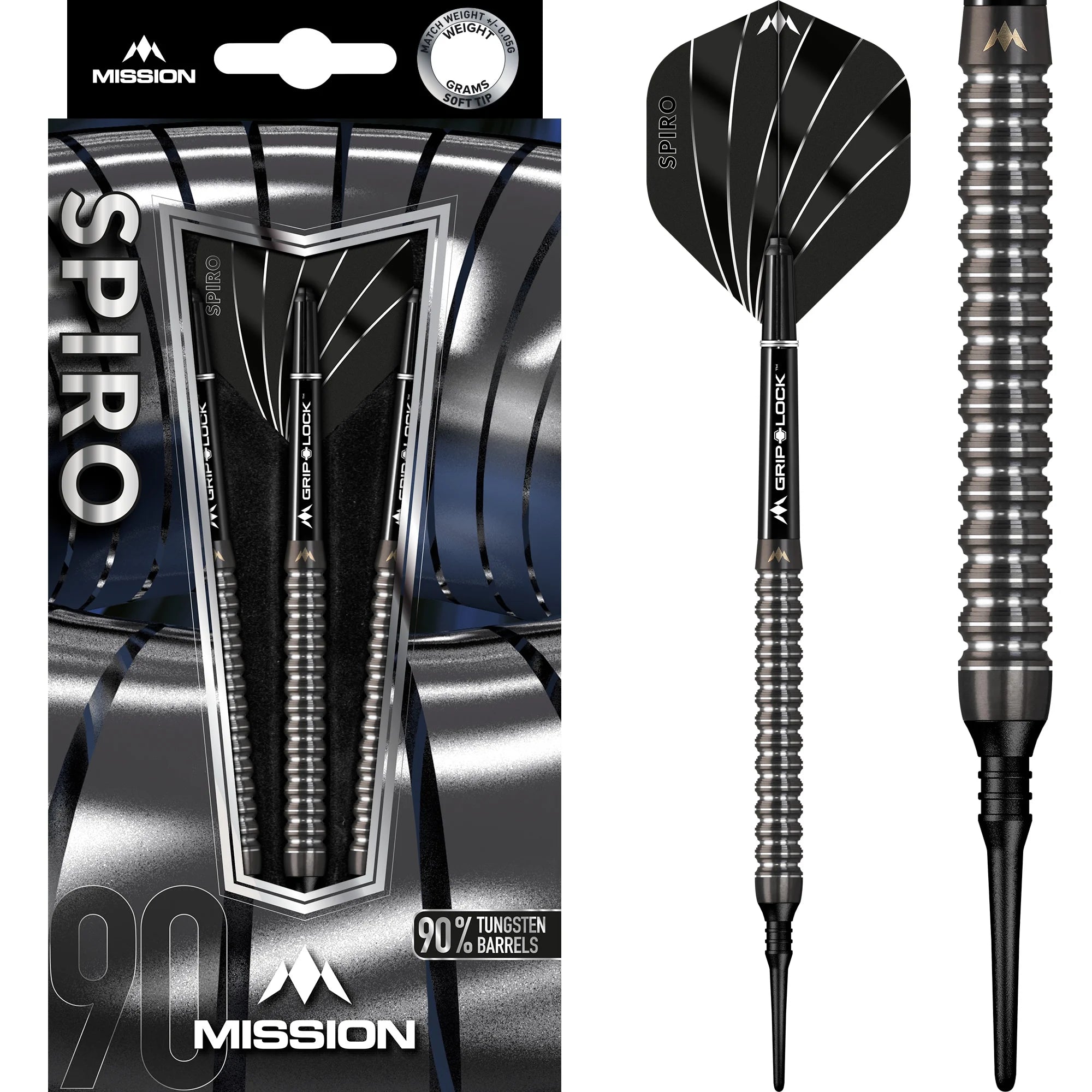Mission Spiro M1 Soft Darts 20g/90%