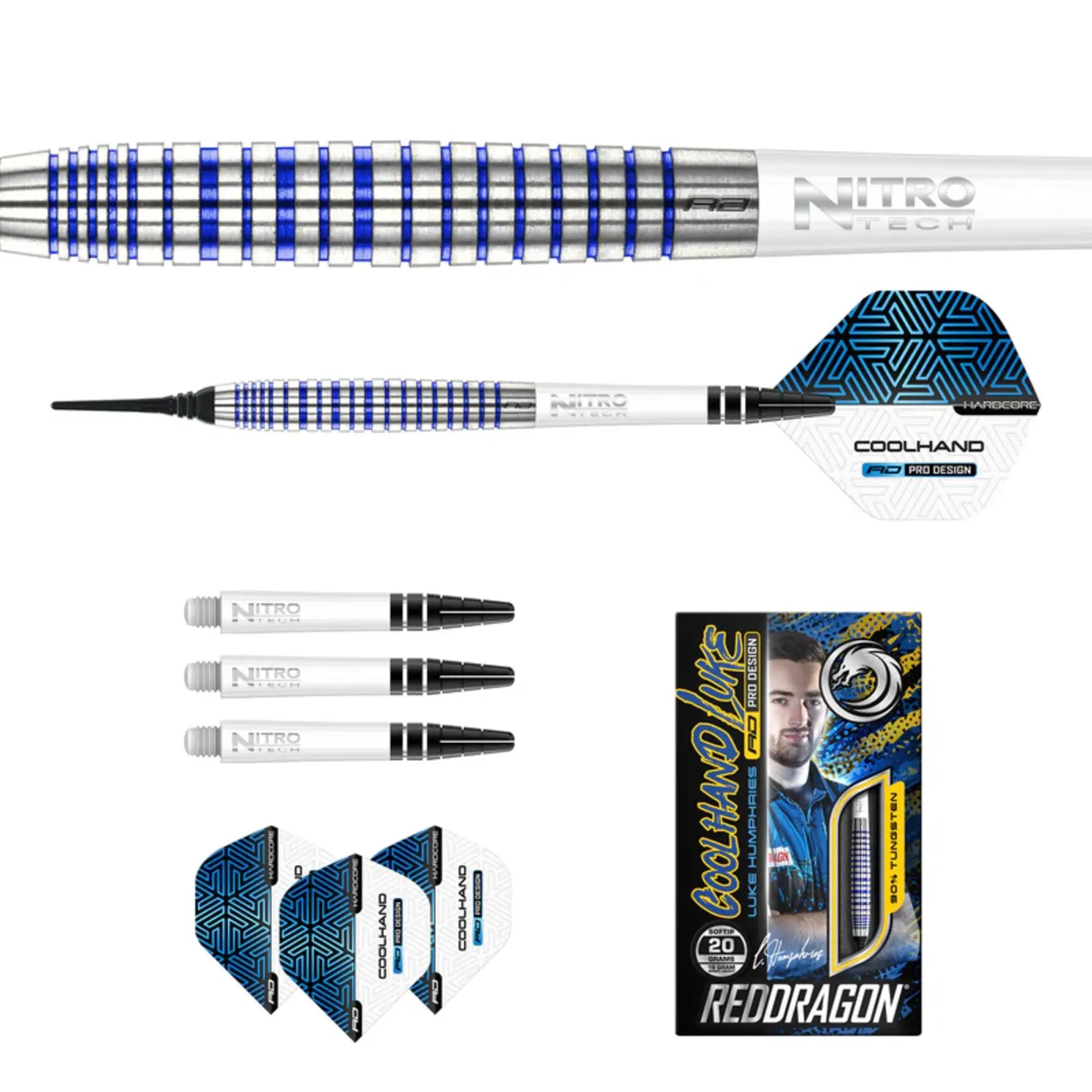 Red Dragon Luke Humphries TX3 Soft Dart 20g/90%