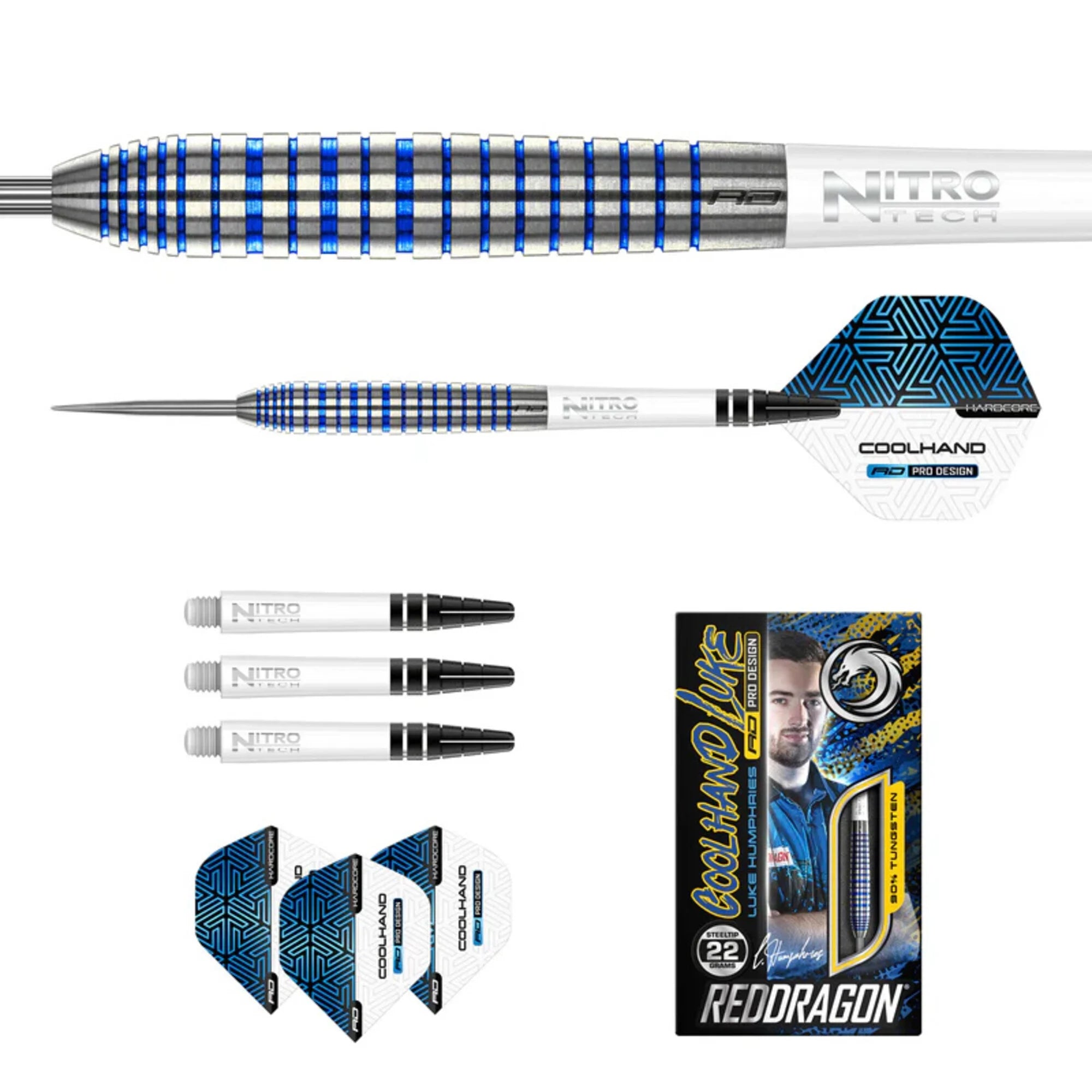 Red Dragon Luke Humphries TX3 Steel Dart 22g/90%