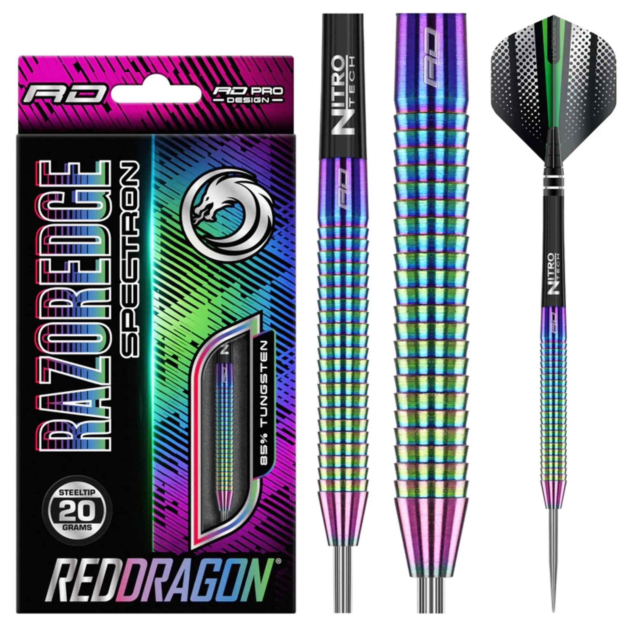 Red Dragon Razor Edge Spectron Steel Dart 22g/85%