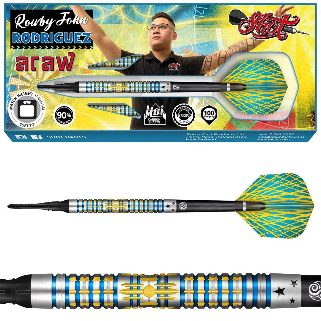Shot ROWBY-JOHN RODRIGUEZ Araw Soft Dart 20g/90%