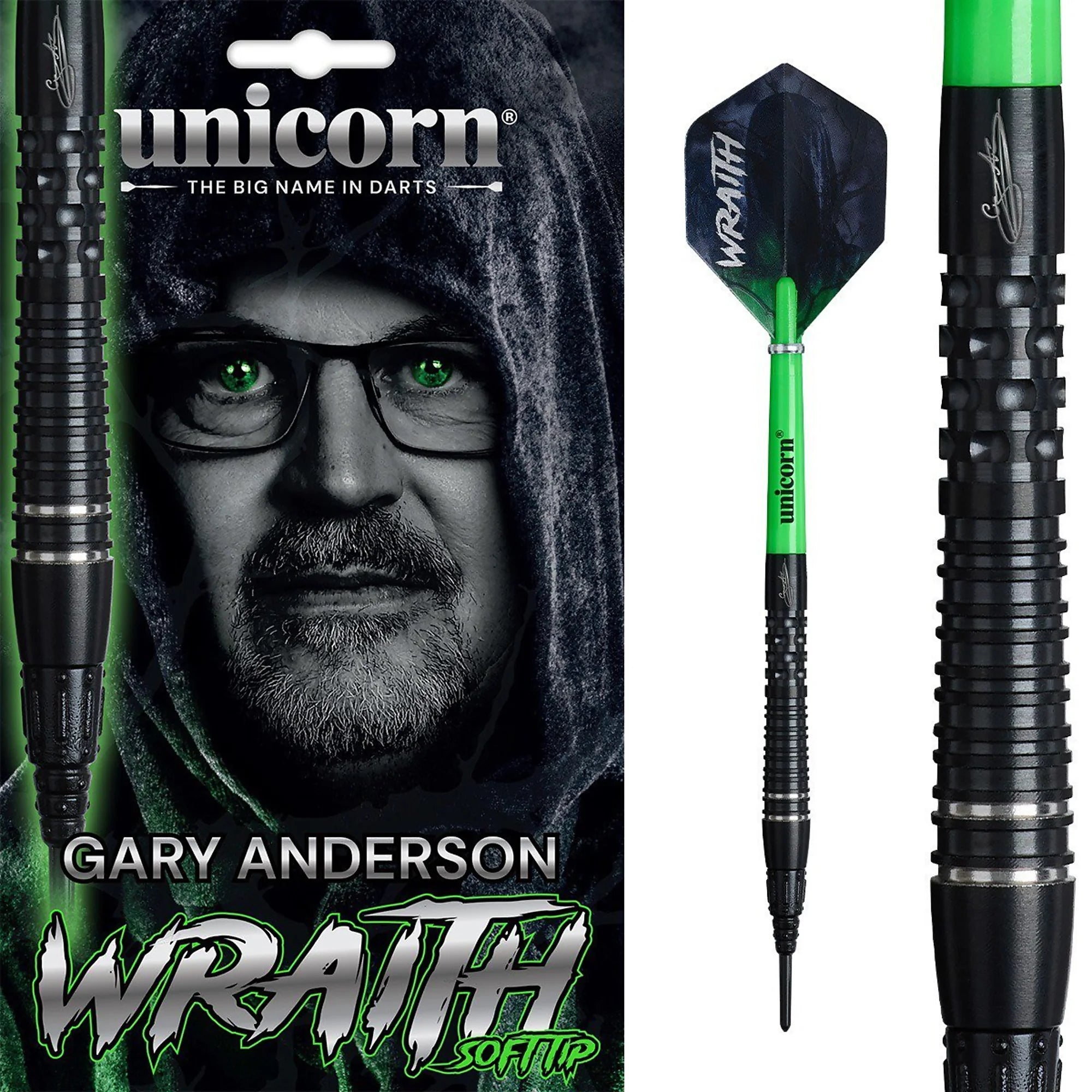 Unicorn Gary Anderson WRAITH P6 Soft Dart 20g/90%