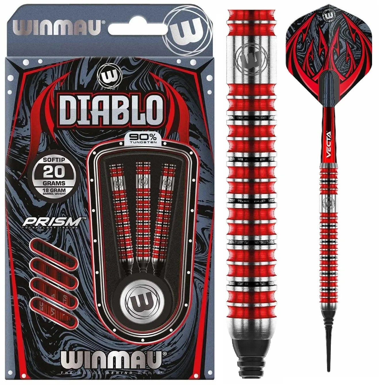 Winmau Diablo Soft Dart 20g/90%