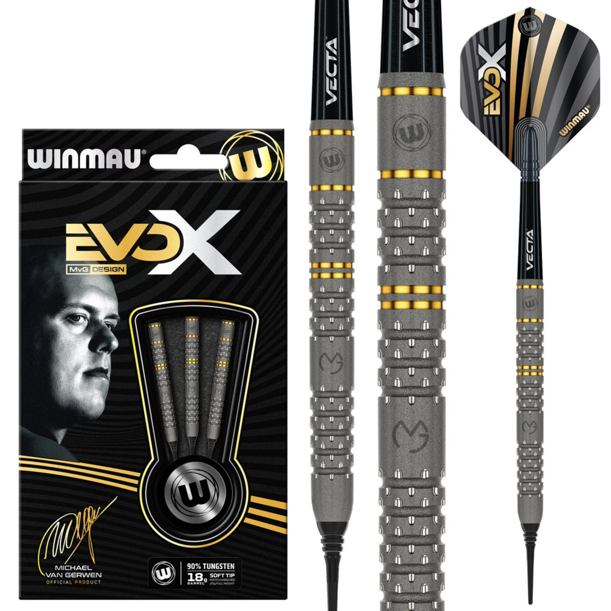 Winmau Michael van Gerwen EVO-X Soft Dart 20g/90%