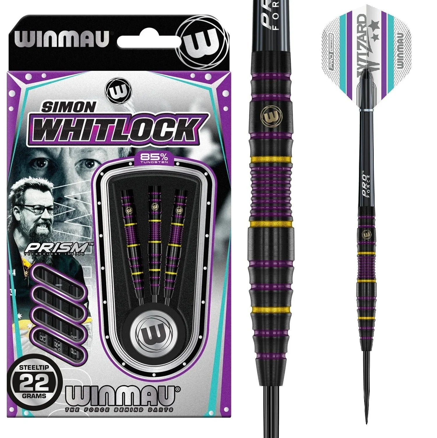 Winmau Simon Whitlock Steel Dart 22g/85%