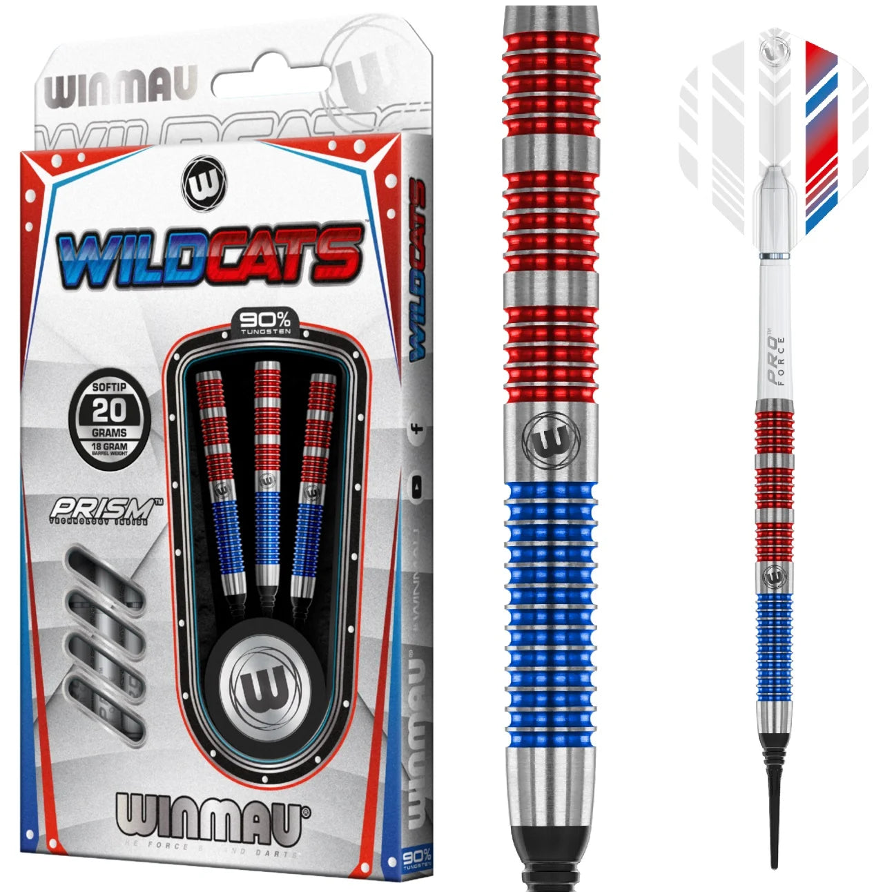 Winmau Wild Cats Soft Dart 20g/90%