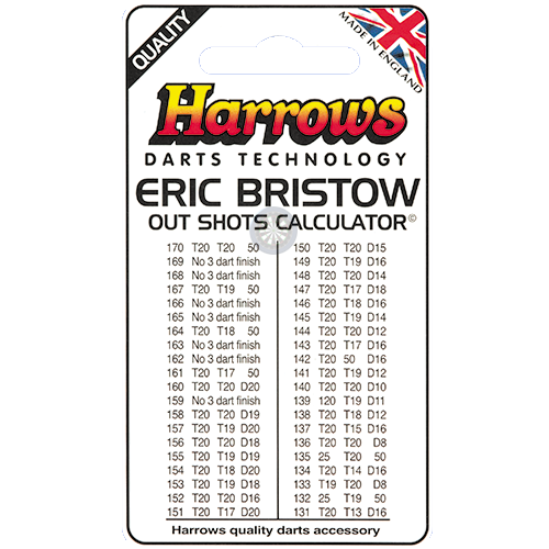 Harrows Check Out Card